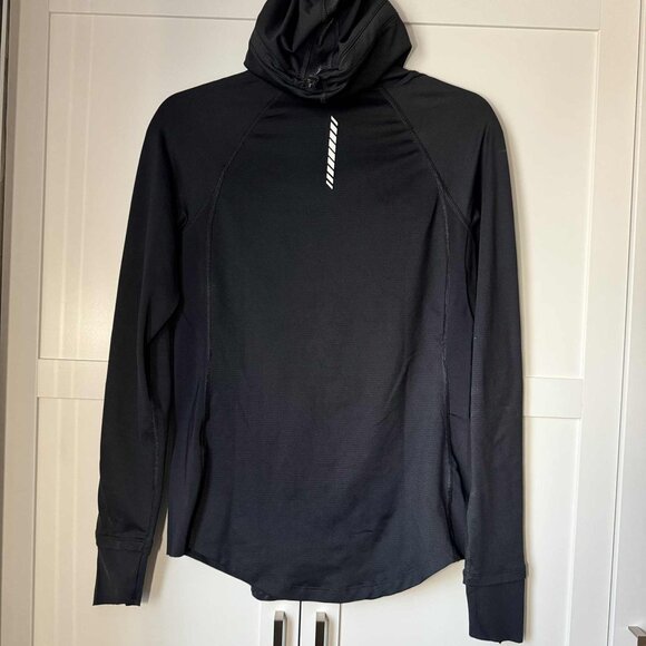 Under Armour Women Hoodie Turtle Neck Light Sweater Active Gym Black XS - Picture 3 of 9